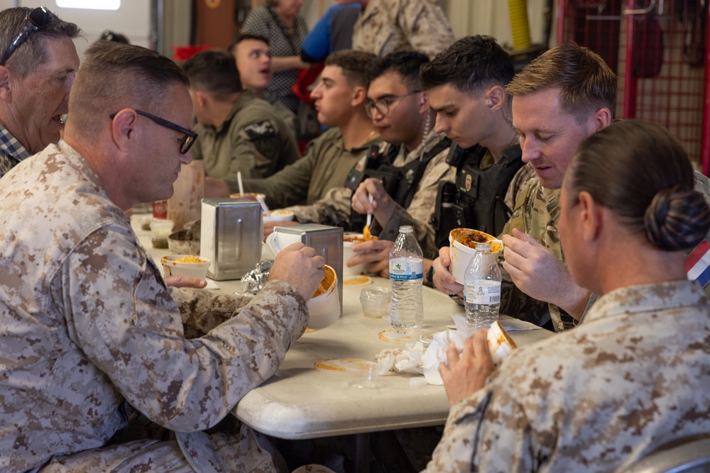 The Combat Center Fire Department hosts their 26th Annual Chili Cook-off