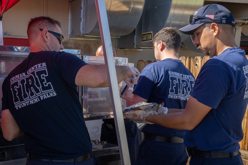 The Combat Center Fire Department hosts their 26th Annual Chili Cook-off