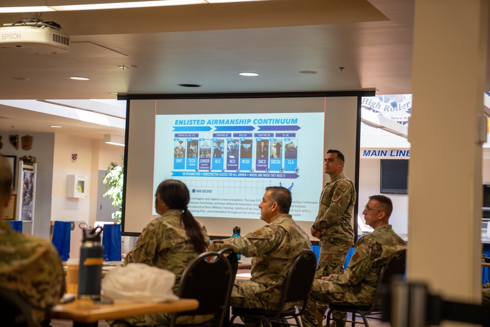 Nevada Air National Guard Hosts Region 7 Enlisted Field Advisory Council Meeting