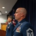 Senior Master Sgt. Joshua Leggett, a Flight Engineer in the 152nd Operations Group is promoted to the Air Force’s highest enlisted rank of chief master sergeant