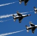 USAF Thunderbirds arrive for TOTR