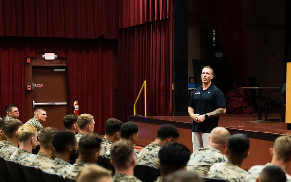 Radiating Wisdom: Medal of Honor Recipient Dakota Meyer Visits MCBH