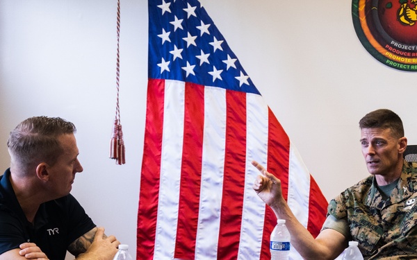 Radiating Wisdom: Medal of Honor Recipient Dakota Meyer Visits MCBH