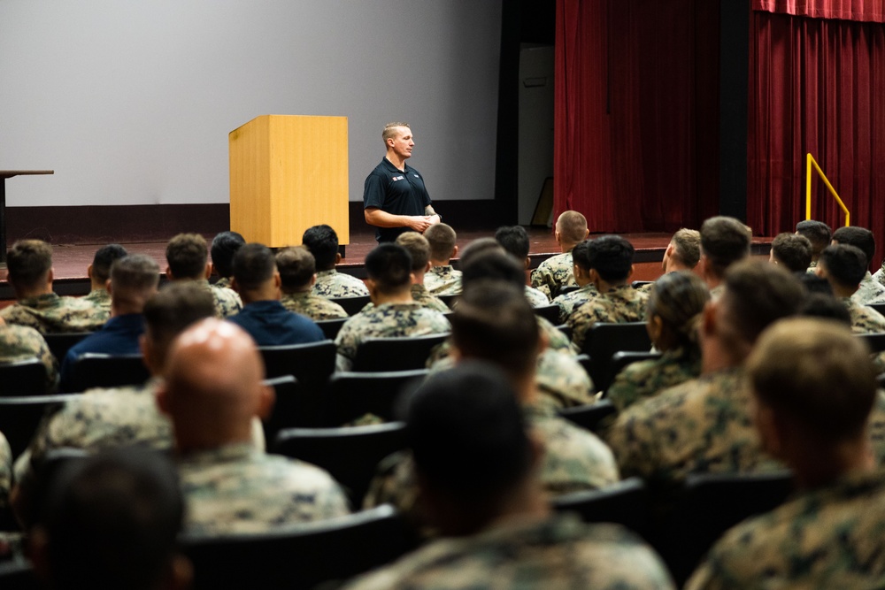 Radiating Wisdom: Medal of Honor Recipient Dakota Meyer Visits MCBH