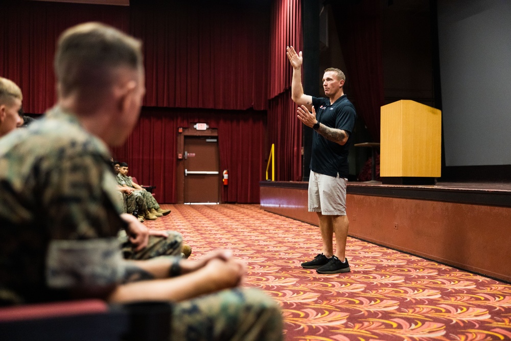 Radiating Wisdom: Medal of Honor Recipient Dakota Meyer Visits MCBH