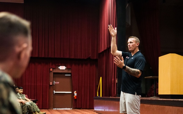 Radiating Wisdom: Medal of Honor Recipient Dakota Meyer Visits MCBH