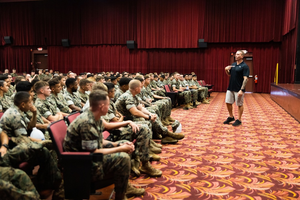 Radiating Wisdom: Medal of Honor Recipient Dakota Meyer Visits MCBH