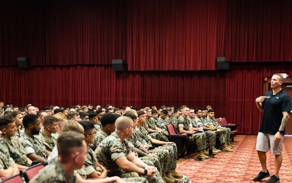 Radiating Wisdom: Medal of Honor Recipient Dakota Meyer Visits MCBH