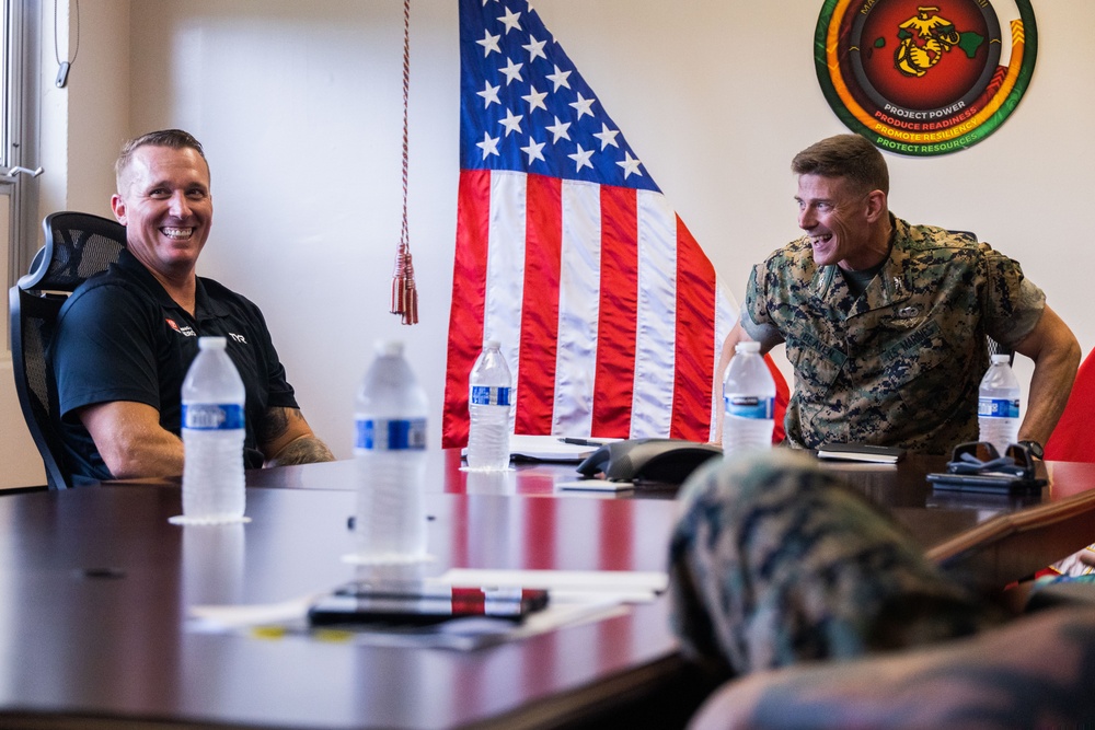 Radiating Wisdom: Medal of Honor Recipient Dakota Meyer Visits MCBH