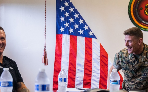 Radiating Wisdom: Medal of Honor Recipient Dakota Meyer Visits MCBH