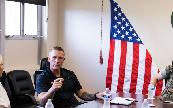 Radiating Wisdom: Medal of Honor Recipient Dakota Meyer Visits MCBH