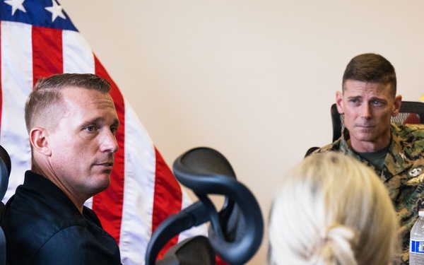 Radiating Wisdom: Medal of Honor Recipient Dakota Meyer Visits MCBH