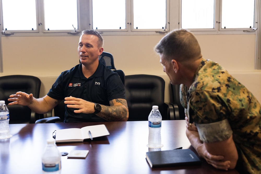 Radiating Wisdom: Medal of Honor Recipient Dakota Meyer Visits MCBH