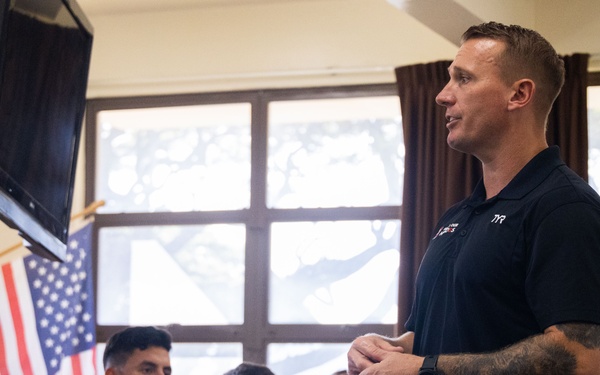 Radiating Wisdom: Medal of Honor Recipient Dakota Meyer Visits MCBH