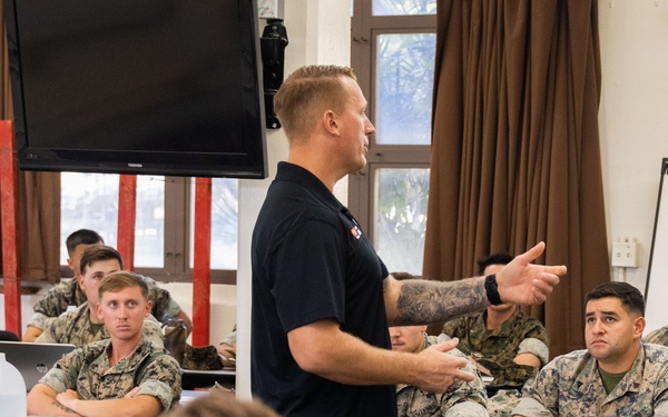 Radiating Wisdom: Medal of Honor Recipient Dakota Meyer Visits MCBH