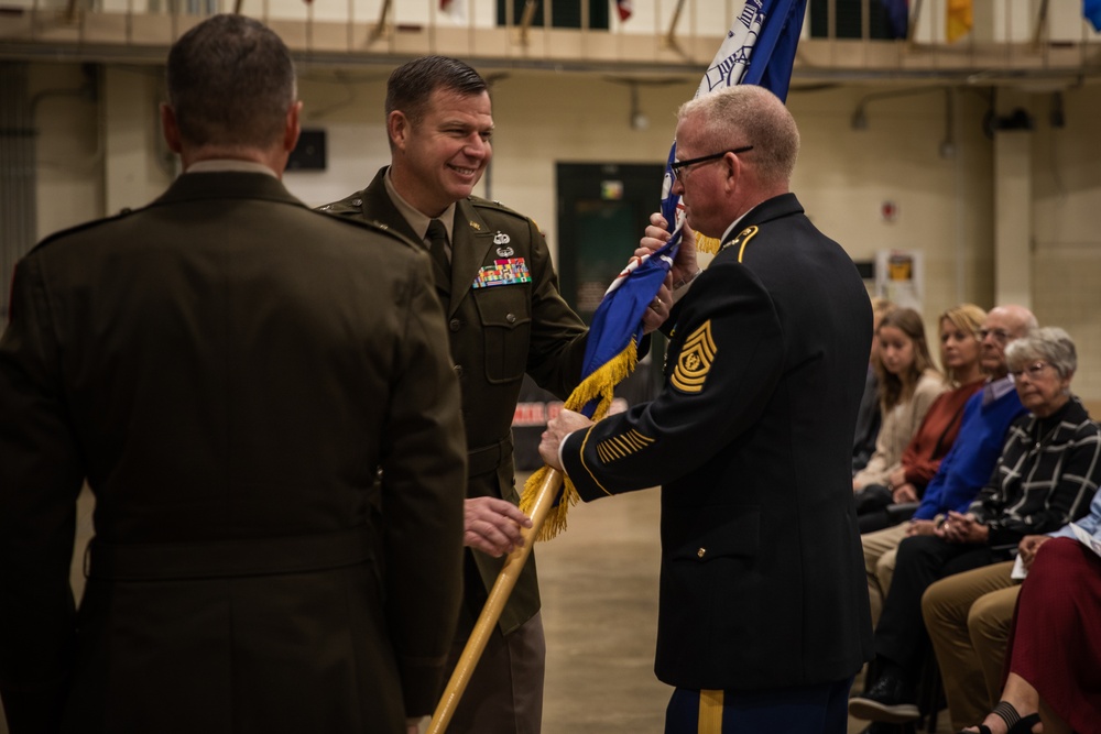 Ohio Army National Guard Special Troops Command conducts change of command ceremony