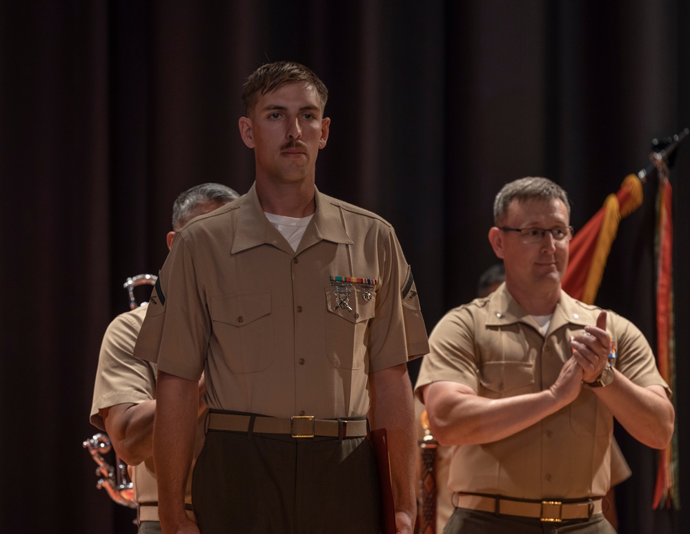 Lance Cpl. Koenig Receives Shooting Award