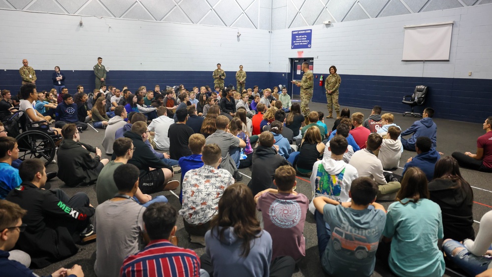 CMSAF Bass focuses on future Air Force during Team Tinker visit