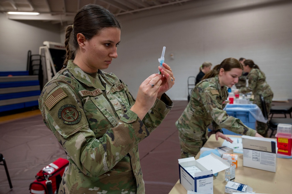 22nd Medical Group, 2023 Flu Shots
