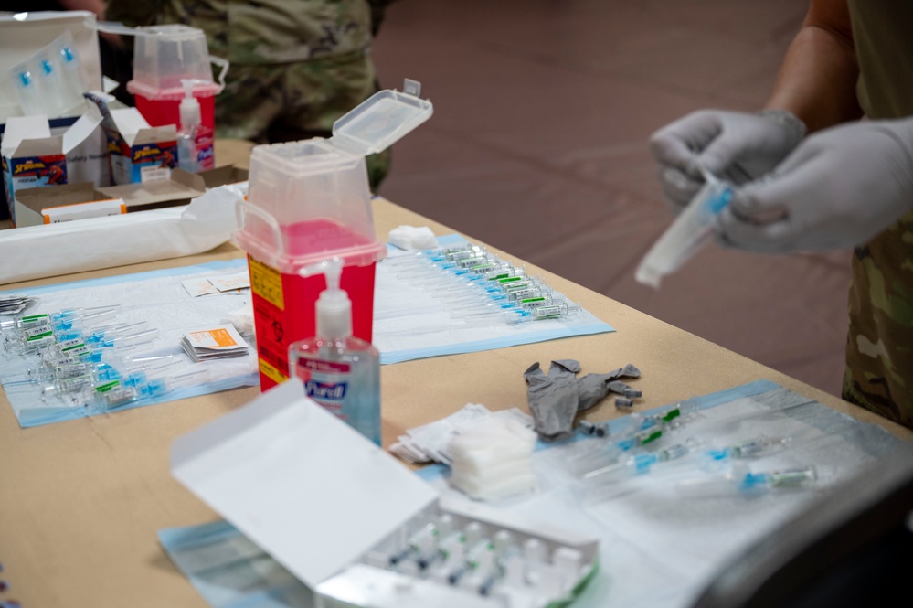 22nd Medical Group, 2023 Flu Shots