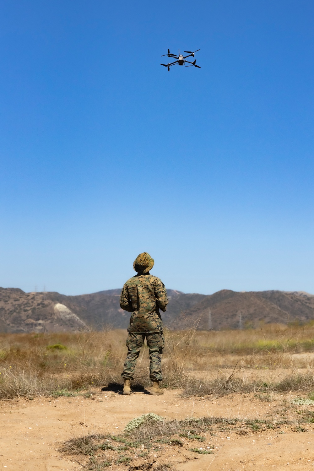 1st Bn., 4th Marines trains to locate, combat unmanned aerial systems