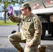 The 10th Mountain Division Sustainment Brigade helps distribute water to residents of Watertown, New York.