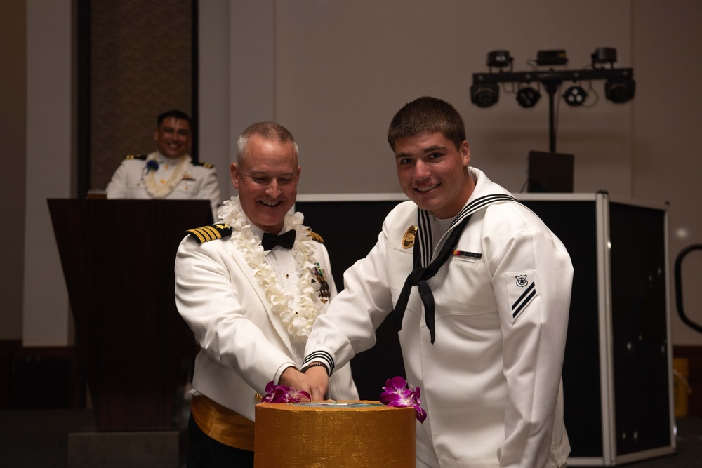 PMRF Celebrates the Navy's Birthday at the Navy Ball