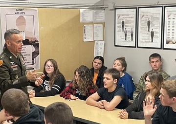 CG engages with JROTC students