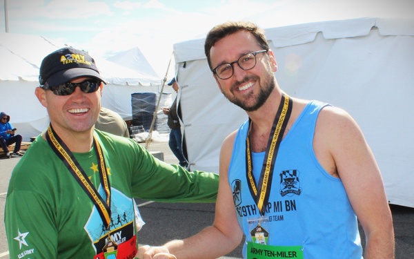 629th EMIBn Hits the Ground Running in Army Ten-Miler