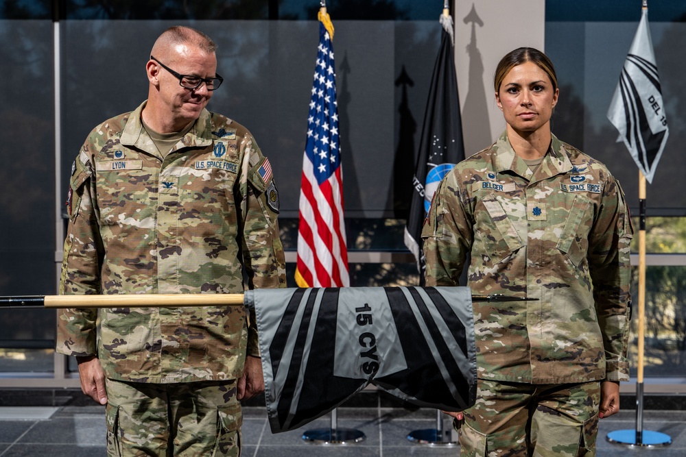 DEL 15 activates final subordinate squadron: 15th CYS