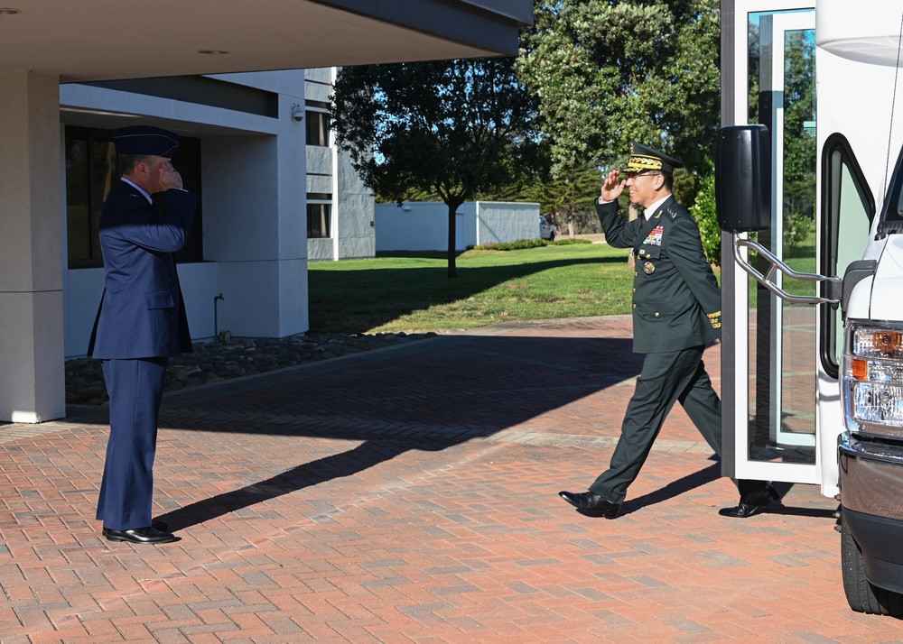 Director of Korean Intelligence Agency Visits Vandenberg