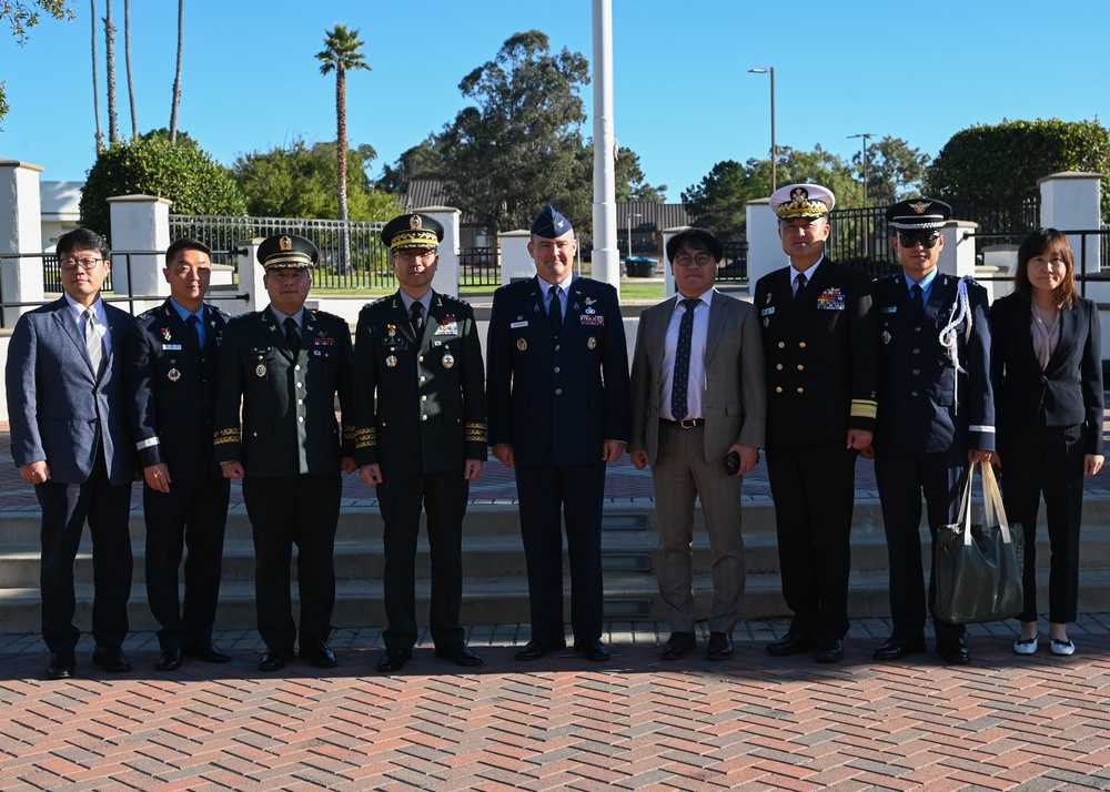 Director of Korean Intelligence Agency Visits Vandenberg