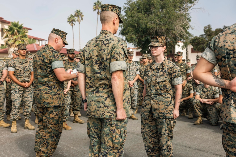 MRF-SEA Marine receives Navy and Marine Corps Achievement Medal MRF-SEA Marine receives Navy and Marine Corps Achievement Medal