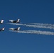 Thunderbirds practice for Thunder Over the Rock Air Show