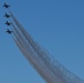 Thunderbirds practice for Thunder Over the Rock Air Show