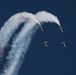 Thunderbirds practice for Thunder Over the Rock Air Show