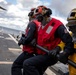 USS Philippine Sea Conduct Firefighting Drill on Flight Deck