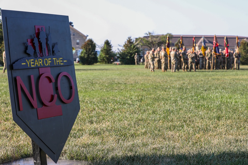 1st Infantry Division receives new division command sergeant major