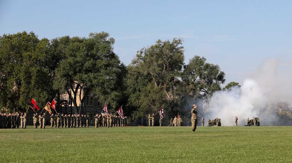 1st Infantry Division receives new division command sergeant major