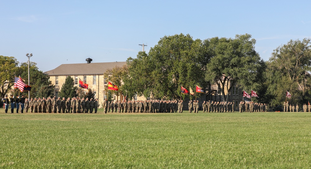 1st Infantry Division receives new division command sergeant major