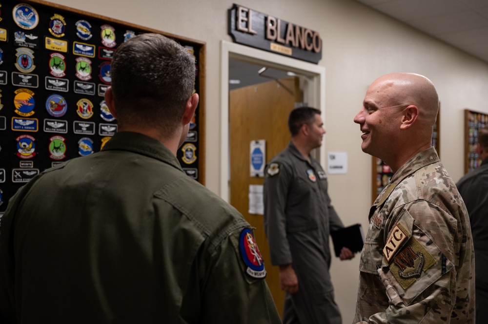 57th Wing leadership meets with GSUs