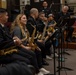 Navy Band works with students of Elon University on their National Tour 2023