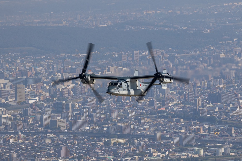 Resolute Dragon 23 FTX | VMM 262, JGSDF Bilateral Flight