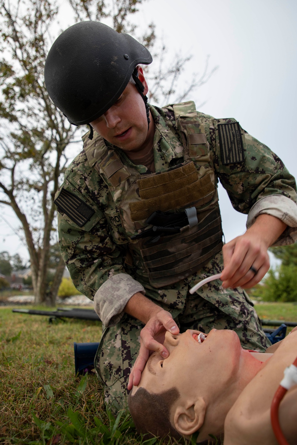 Tactical Combat Casualty Care course hosted by NMRTC Portsmouth