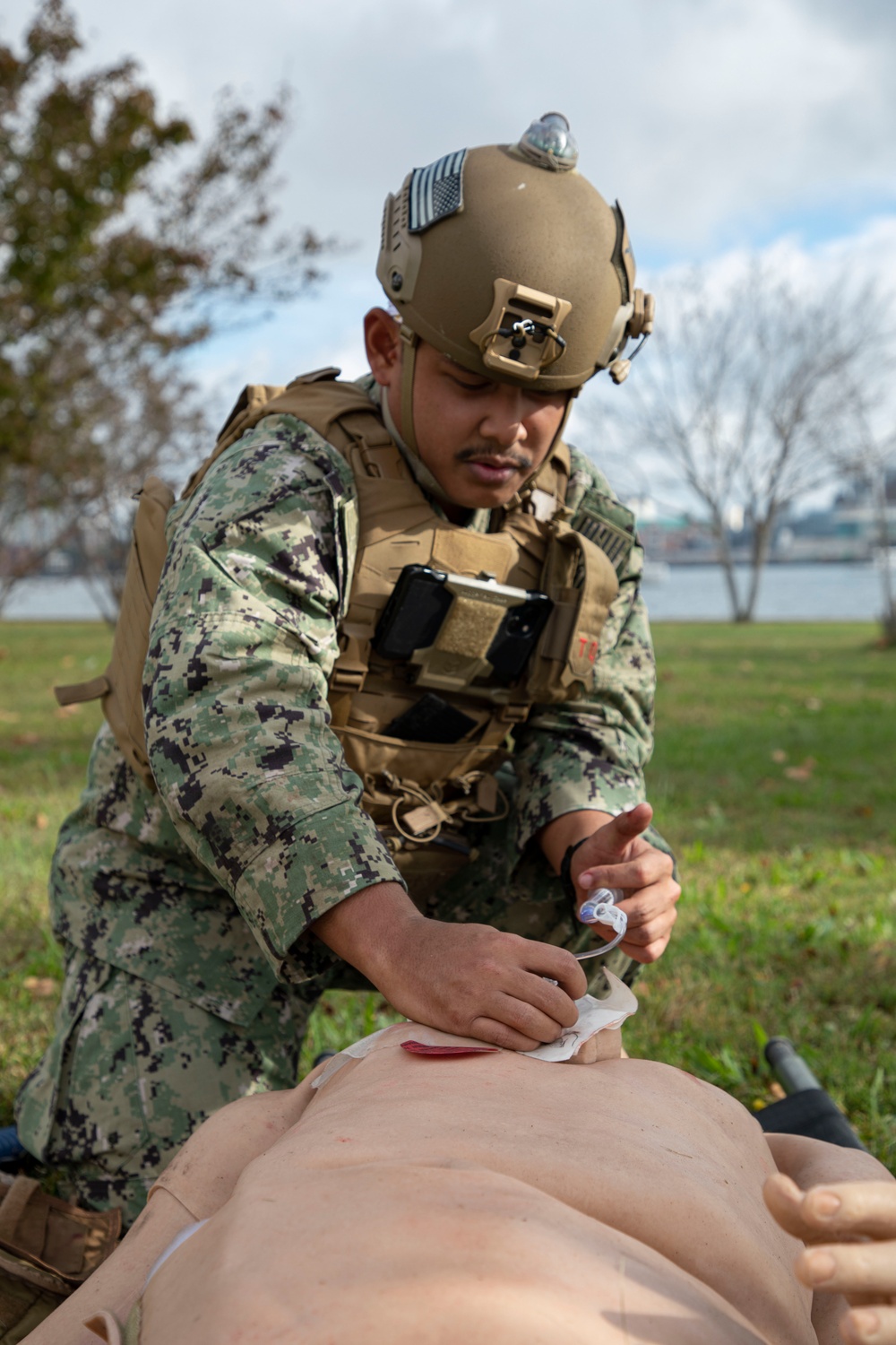 Tactical Combat Casualty Care course hosted by NMRTC Portsmouth