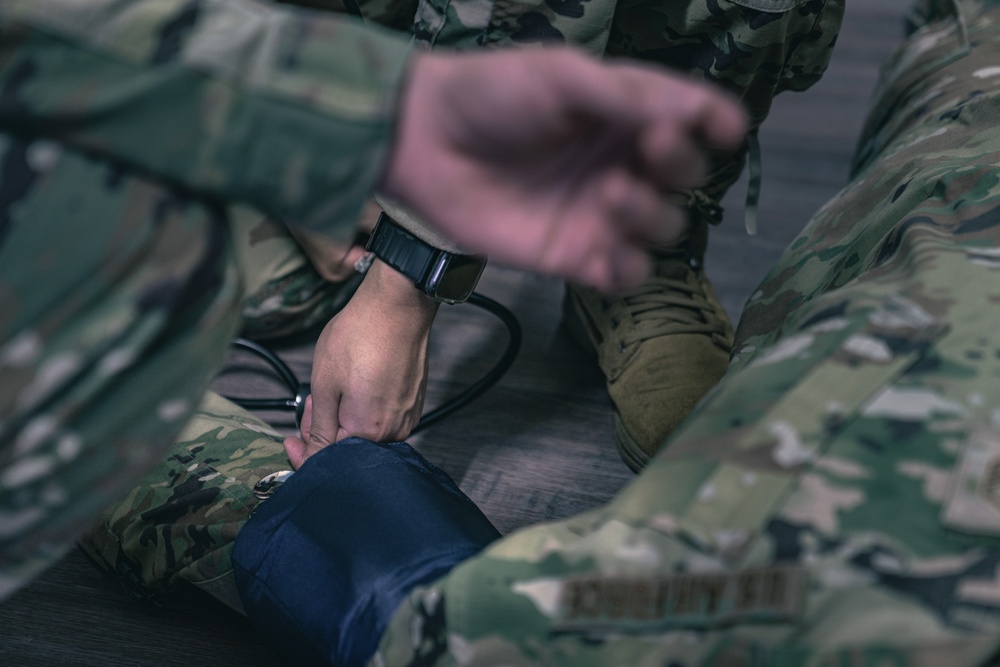 110th Wing Readiness Exercise: Medical SABC Training