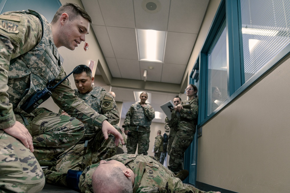 110th Wing Readiness Exercise: Medical SABC Training