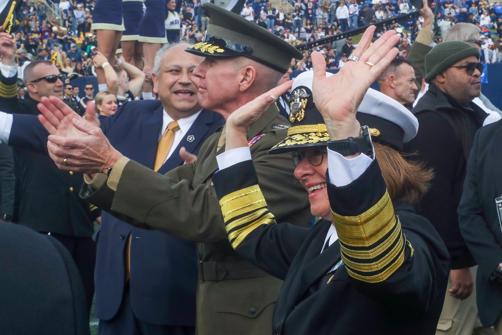 VCNO Attends 56th Navy-Air Force Football Game