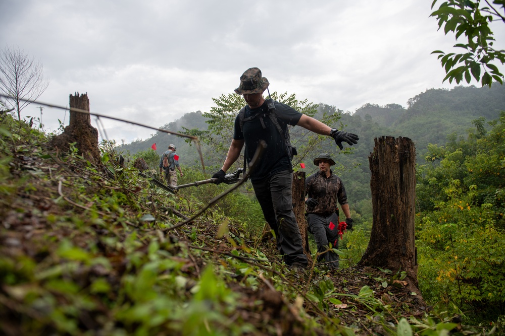 DPAA conducts recovery operations in Laos