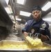 USS Dewey (DDG 105) Culinary Specialists Work in the Ship's Galley